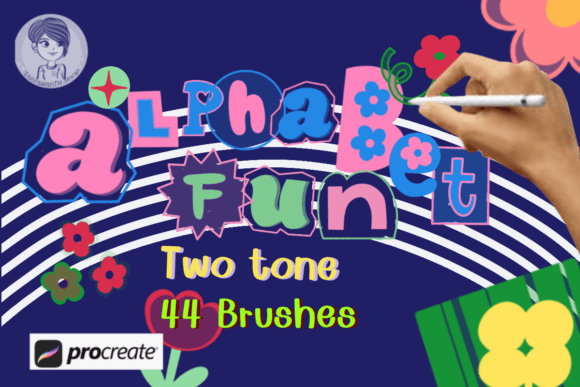Alphabet Fun Brush for Procreate: Elevating Your Digital Lettering