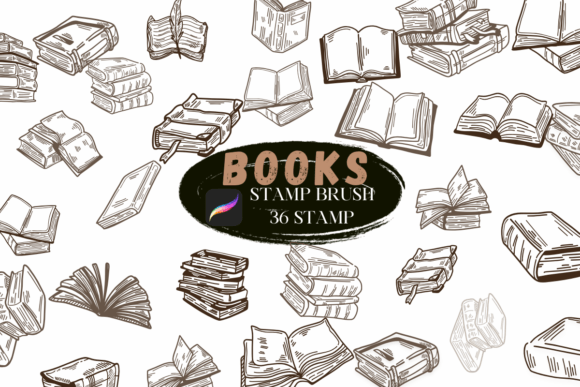 Book: A Sketch-Style Procreate Stamp Brush for Authentic Creative Projects