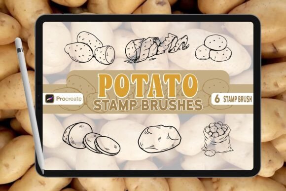 Potato Brush Stamp Set for Procreate: A Practical Guide to Workflow Integration