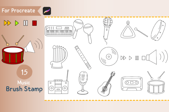 Procreate Brush Stamp Music: Elevating Digital Art with Rhythm and Texture